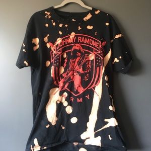 DIY Johnny Ramone tee shirt